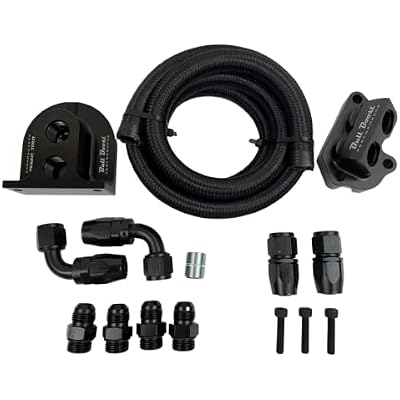 For 2011-22 Ford 5.0/5.2 Coyote Oil Filter Relocation Kit Mustang GT / 150 GT350, GT500