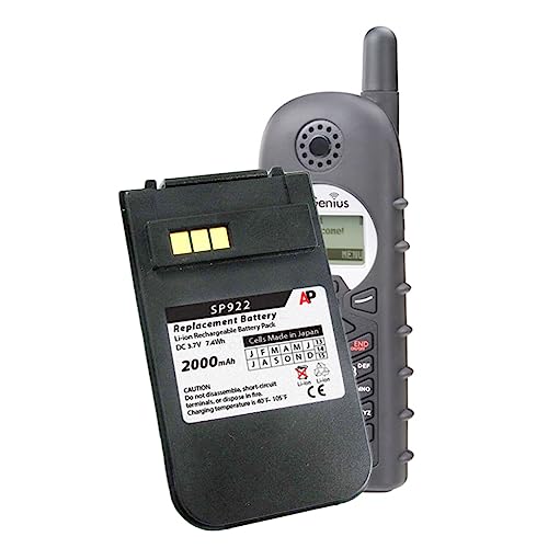 Artisan Power Replacement Battery for EnGenius DuraFon | 2000 mAh | Lithium Ion Rechargeable Battery Pack | 3.7 Volt | Replacement Battery for DuraFon 1x, DuraFon 4x, Durawalkie, DuraFon Pro, SP-922 PRO and SN-902