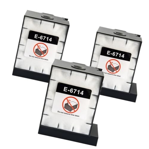 Boîte de Maintenance 6714 haute capacité pour Epson T6714 WF-C869RA C8190A, étanchéité renforcée