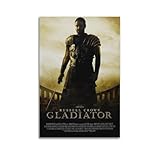 LUEXUHEY Gladiator-Film-Poster, Leinwand, Wandkunstdrucke 