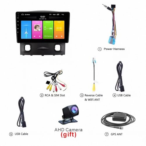 Radio coche Carplay para Escape 2007-2012: viaja conectado con Bluetooth 7
