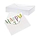 Sustainable Greetings 144-Pack Blank Happy Birthday Cards Bulk Box Set, 6 Assorted Designs, Envelopes Included, 4 x 6 Inches