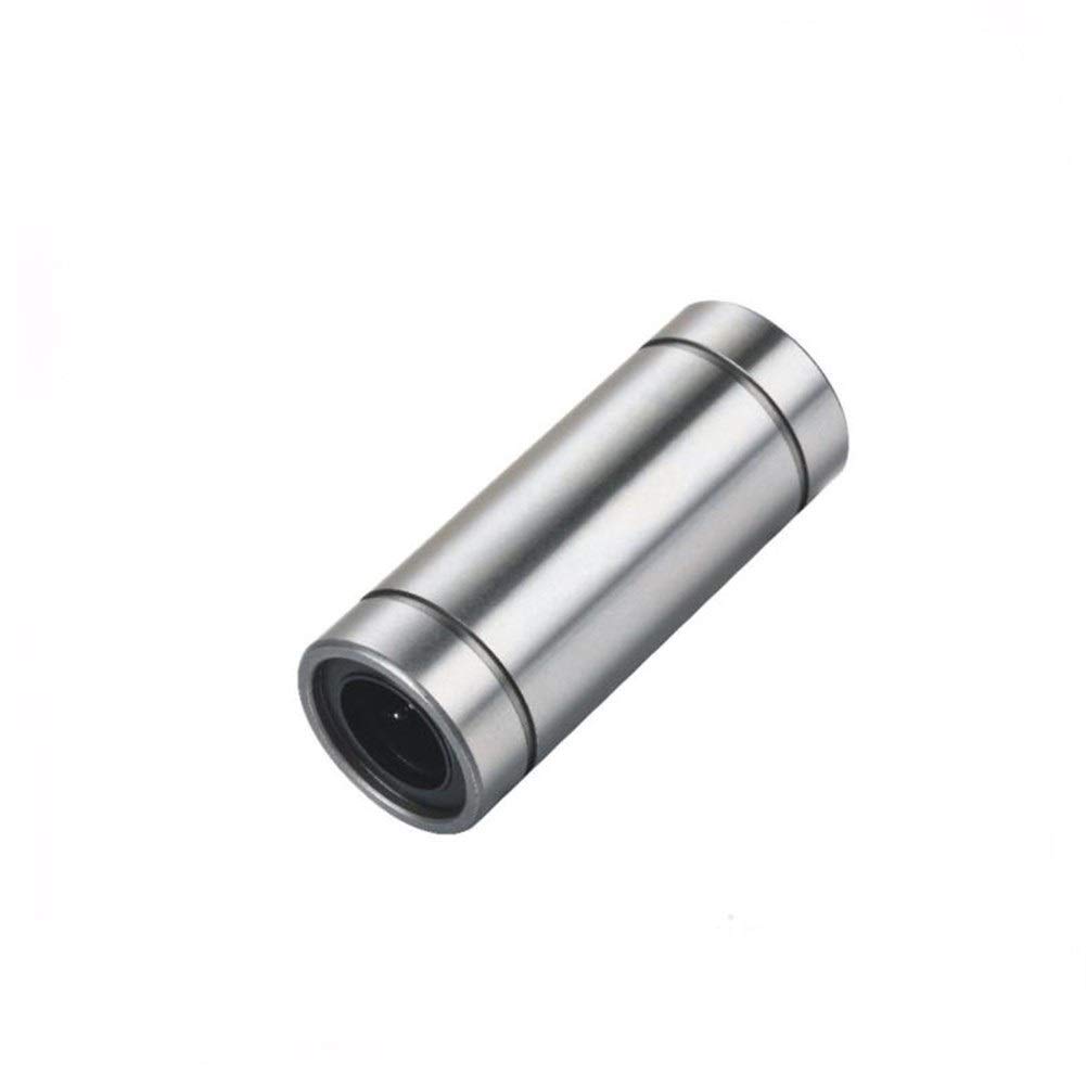 QEFHSVVZE Linear Bearing LM16LUU LM20LUU LM25LUU LM30LUU Linear Motion Bushing ABEC-1 Long Type Linear Bearing Linear Ball Bearings(LM30LUU A1 2PCS)