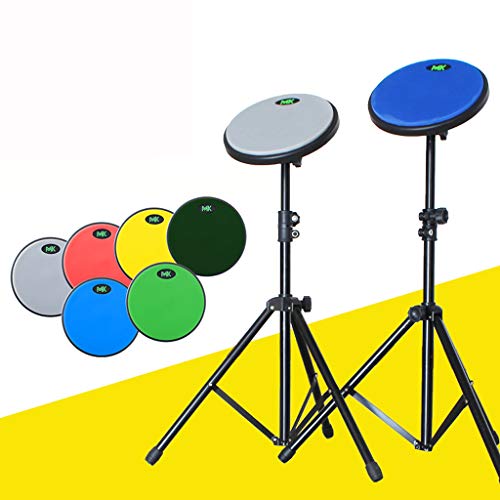 QLTY 8 "Domme Drum Pad Set Met Verstelbare Stand En Drum Sticks, percussie Pads, drum Practice Pads, geschikt voor beginners en kinderen - Image 4