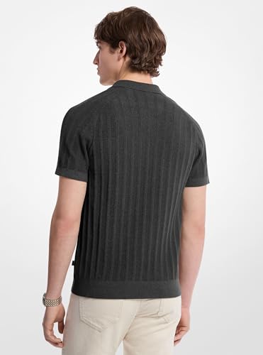 Michael Kors Men's Zip Placket Polo2