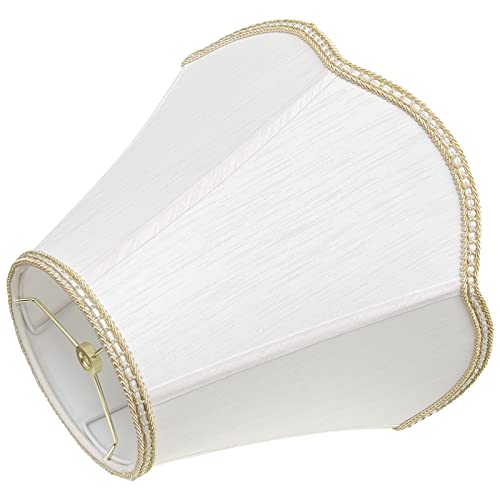 Tootoo Star SX-0214MH Small Bell Shaped Lampshade,Tootoo Star 6 Inch X 13 Inch X 9.25 Inch Scalloped Spider Shade thumb #2