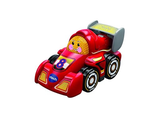 Toot-Toot Drivers Track Racer Interactive Toddler Toy Pretend Play Vehicle with Lights Phrases and Songs Suitable for 12 Months 2 3 4 Plus Years English Version