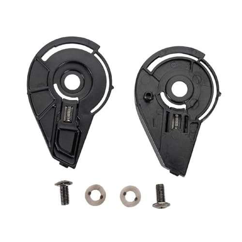 Base de viseras faciales para cascos SOMAN 965 PA901 con tornillo de repuesto