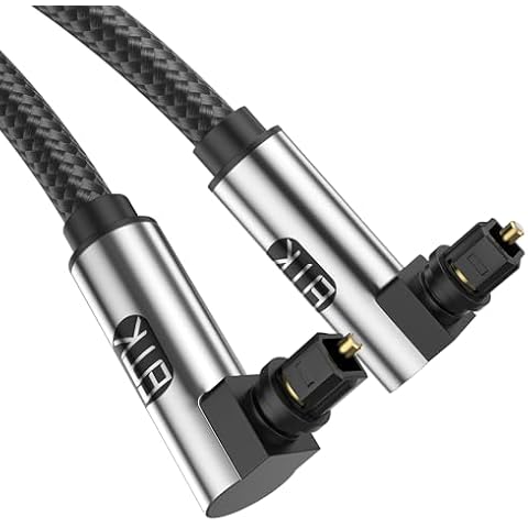 EMK 90Degree Optical Cable for Soundbar and TV Cover