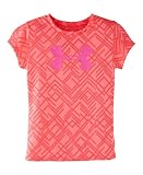 Under Armour Little Girls' Printed Big Logo Nu Tech Tee