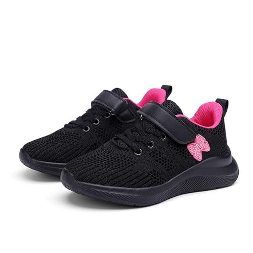 Little/Big Kid Boys Girls Lightweight Breathable Sneakers Strap Athletic Tennis Shoes for Running Walking Footwear Lightweight Breathable Athletic Shoes