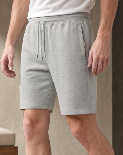 Image of Nobero V2 Shorts for Men | Zip Pocket Shorts | Regular Fit | Elasticated Waist | Soft & Breathable Fabric | Casual Everyday Wear