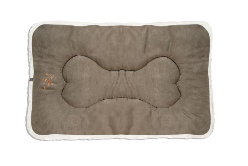 Best Pet Supplies Double Sided Dog Crate Mat (30” x 19” x 2”) – Super ... - Soft Suede Dog Crate Mat