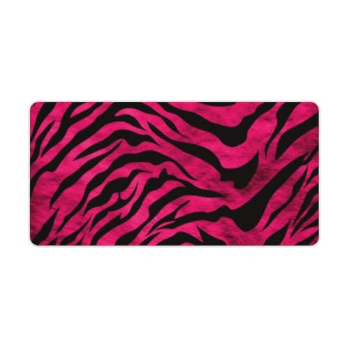 Tapis de souris tigre et léopard grand format aux finitions soignées