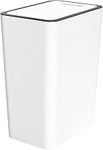 Press Type Trash Can, 15L Plastic Garbage Bin with Cover, Press, Sealing Design, for Household Use