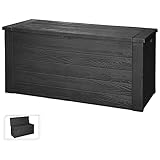 WREWING Outdoor Storage Boxen,300L Auflagenbox/Kissenbox mit Deckel,Gartenbox Kissen Für Außenlagerung