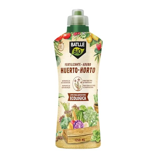 Semillas Batlle Bio Fertilizante para todo tipo de frutas y verduras, Líquido, Orgánico y natural, 1250 ml