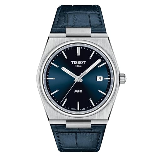 Tissot Orologio da uomo PRX 316L con cassa in acciaio