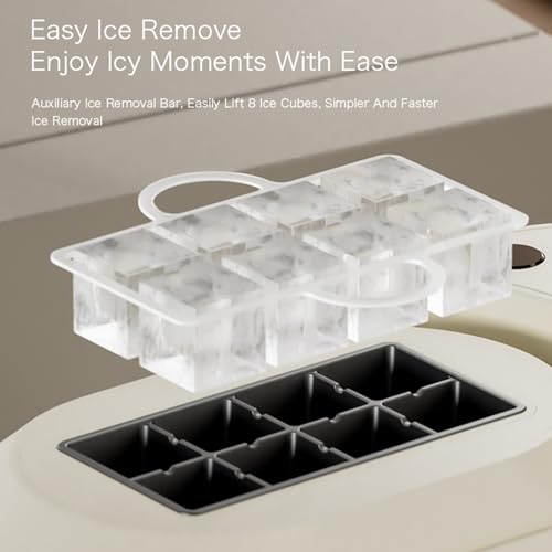 Máquina portátil para hacer hielo de 8 cubos miniatura 6