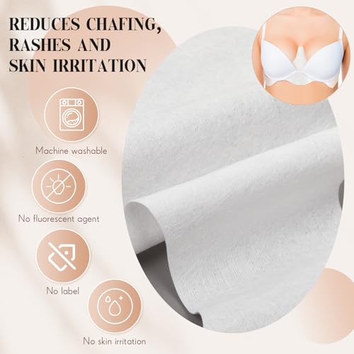 Boyiee Disposable Bra Liners to Absorb Sweat Under Breasts Non Woven Bra Liners Bulk Underboob Sweat Absorber Pads for Women3
