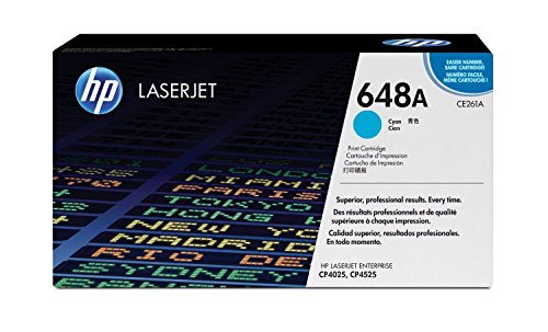 HP 648A Cyan CE261A cartouche laser pour éviter les traces bleues