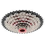 El casete de MTB con una fuerte resistencia a la oxidación hace que sea difícil oxidarse y tiene una larga vida útil de almacenamiento