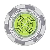 Golf Green Reader Professional Golf Marker | Rustikale Präzisions-Lesehilfen mit langlebigem Stahlkonstruktionsfunktion, grünes Lesewerkzeug mit hoher Genauigkeit zur Verbesserung der Golf-Ausfahrt