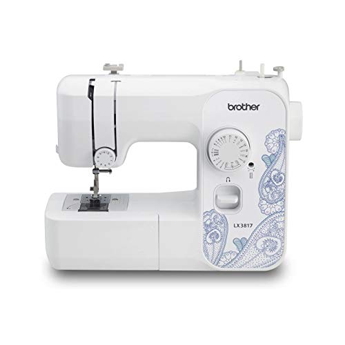 Image of Brother RLX3817 Full Size 17 Stitch Sewing Machine White,Refurbished (Renewed)