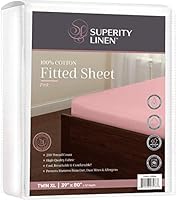 Algopix Similar Product 13 - Superity Linen Twin Fitted Sheet Made