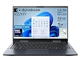 dynabook ノートパソコン VZ/HY (Windows 11 Home /365 Basic + Office Home & Business 2024（デスクトップ版)/タッチパネル付13.3型/Core Ultra 7 155U/SSD/ダークブルー)Webモデル W6VZHY7BAL
