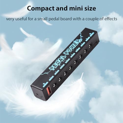 Jemora Alimentation pour pédale de Guitare, effecteur de Guitare, 8 Sorties DC isolées, Alimentation isolée USB in 5V 2,1a et 8 Sorties DC 9V et 1 Sortie USB - Les Beatles, Paul McCartney, John Lennon, RIngo Starr, George Harrison Jemora Alimentation pour pédale de Guitare, effecteur de Guitare, 8 Sorties DC isolées, Alimentation isolée USB in 5V 2,1a et 8 Sorties DC 9V et 1 Sortie USB – Image 6