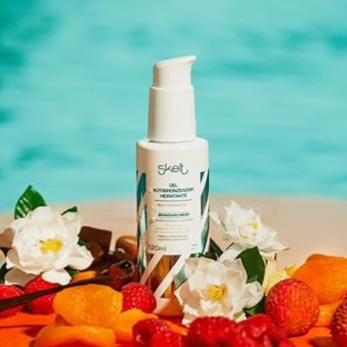 Gel Autobronzeador Hidratante Skelt 120ml