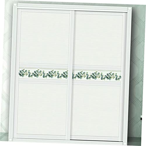 Tofficu 5 Pçs Adesivo De Borda De Videira Decoração De Casa Verde Decoração De Janela Quadro De Avis