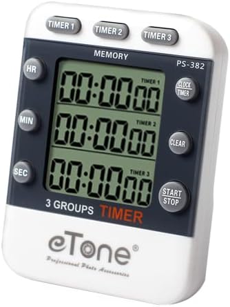 eTone 3 Channel Timer Counter Darkroom Developing Countdown Clock Processing Equipment Film Camera Accessories