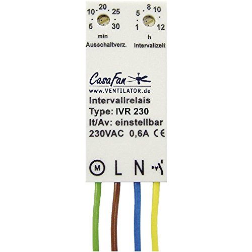 CASAFAN IVR 230 Module minuterie Blanc Cover