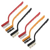 HEALEEP Juego de 2 Cepillos de Alambre para Cocina, Tamaño