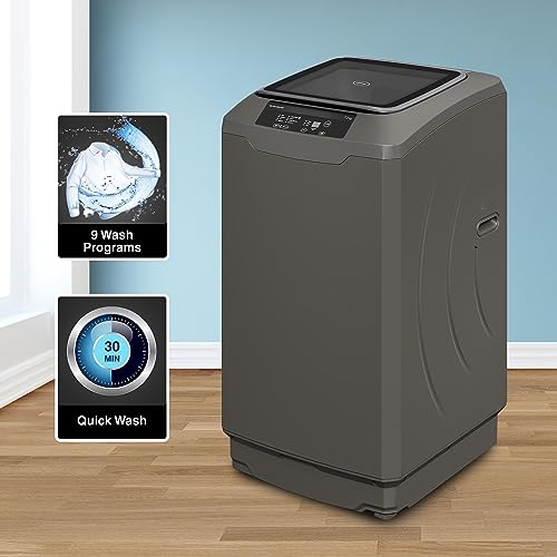 Image of Godrej 7.5 Kg 5 Star Fully-Automatic Top Loading Washing Machine (WTEON ALR C 75 5.0 ROGR, Royal Grey, Roller Coaster Wash Technology)