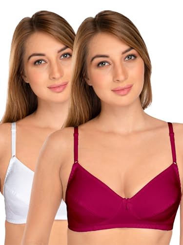 Image of Daisy DEE Women's Wire Free Non-Padded Full Coverage Seamed Regular Bra NCLBR