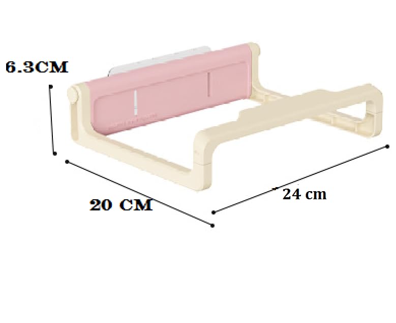 FYCAN Bathroom Storage Rack, Washbasin, Self-Adhesive Washbasin Stand for Bathroom,Wall-mounted Storage Rack, Draining Storage, Foldable, Bath Storage,Versatile Washbasin Stand