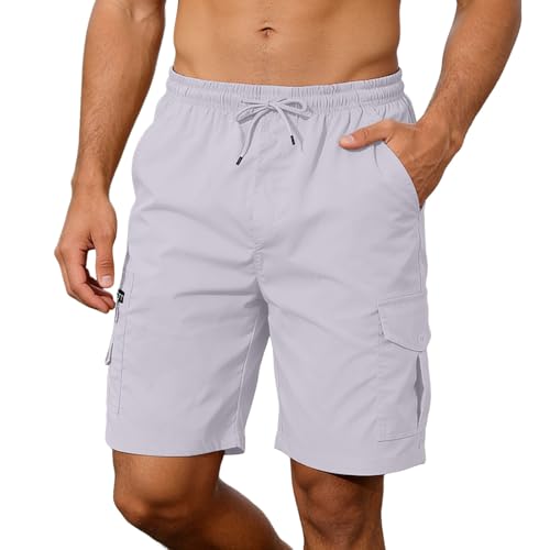Short cargo homme léger WWricotta short travail extérieur et randonnée été confortable