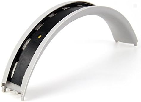 Learsoon Replacement Top Headband Foam Cushion Pad Repair Parts for Beats by Dr.Dre Studio 2.0 Studio 3.0 Wired Wireless Over-Ear Headphone (White)