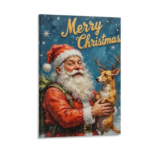 Get Ready for Merry Christmas with This Festive Vintage Santa