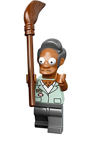Preisvergleich Produktbild LEGO The Simpsons Kwik-E-Mart Minifigure - APU Nahasapeemapetilon with Broom (71016)