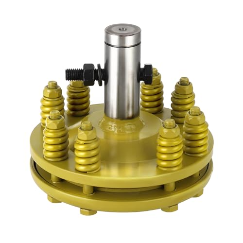 Slip Clutch, Smooth Round Ends Pto Friction Clutch, 1 3/8 in Carburized Steel Tractor Slip Clutch, Adjustable Rotary Cutter Slip Clutch for Pto Shaft