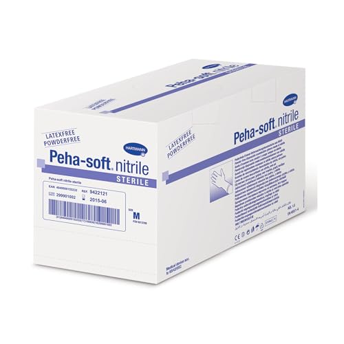 Hartmann 9422133 Peha-Soft Nitrile Sterile Powderfree, L, 50 Stück