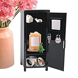 Personalisierter Metallschrank | Abschließbarer Safe mit Schlüssel,Mini Schließschrank - Für Damen Kinder Student Schule Home Office Kinderzimmer Schlafzimmer Spielzimmer Studentenzimmer Klassenzimmer