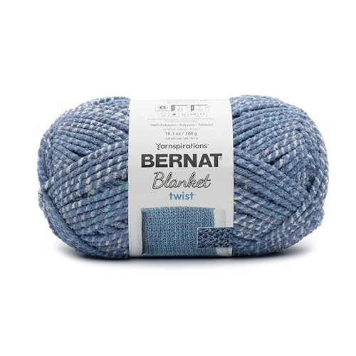 Image of BERNAT BLANKET TWIST, SEA BREEZE