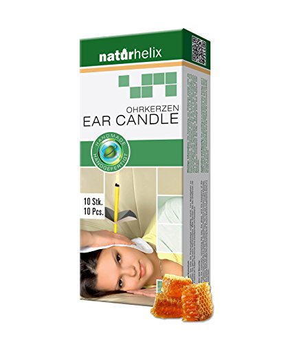 Orecchio candele Naturhelix 10 pezzi - Naturale