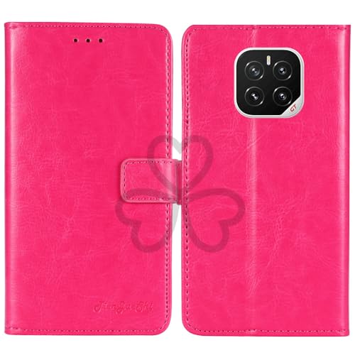 TienJueShi Rosa Book Stand Retro Flip Leather Protector Phone Wallet Gel Cover Etui TPU Silicone Case For Honor GT Pro 6.78 inch