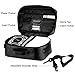 Tallit and Tefillin Bag with Carry Handle and Shoulder Strap - Judaica Tallit Prayer Shawl Travel Tote (Gold Print)